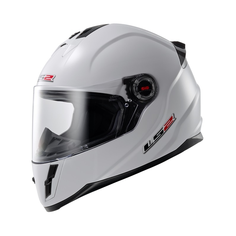 Dětská přilba na moto LS2 FF392 Mono Junior bílá výprodej