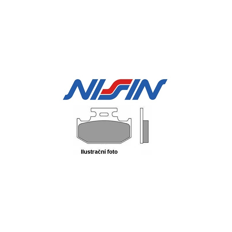 Brzdové destičky přední Nissin 2p225 ST