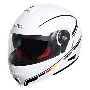 Vyklápěcí přilba na moto RSA TR-01 bílo-černá vypredaj výprodej