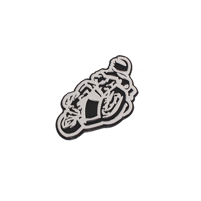 3D samolepka Motorkář