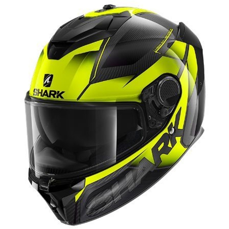 Integrální přilba SHARK SPARTAN GT Carbon Shestter černo-žlutá výprodej