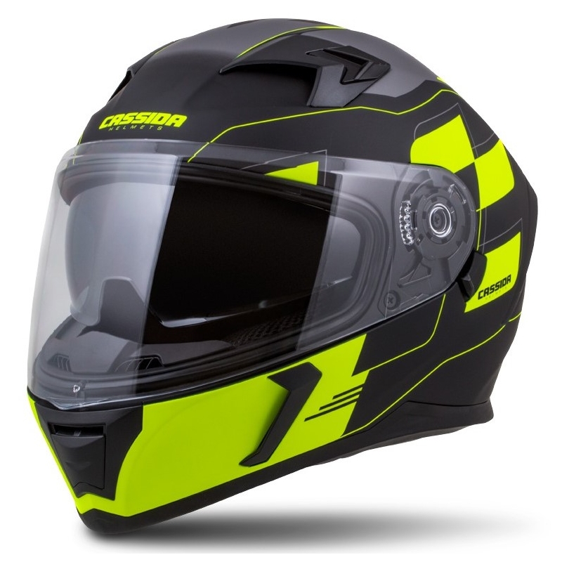 Integrální přilba Cassida Integral 3.0 RoxoR černo-šedo-fluo žlutá