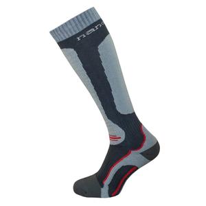 Podkolenky nanosilver® černo-šedo-červené