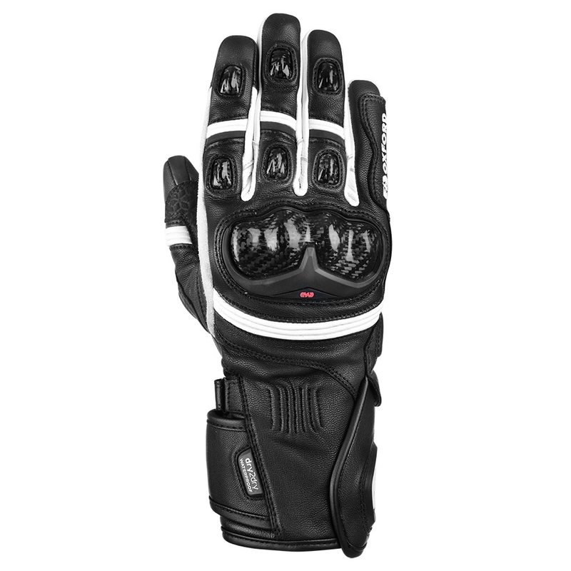 Rukavice na motorku Oxford RP-2R Waterproof černo-bílé výprodej