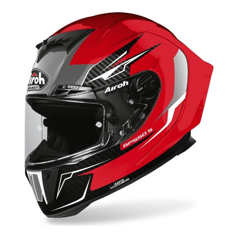 Integrální přilba Airoh GP 550S Venon červeno-šedá