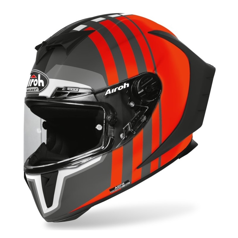 Integrální přilba Airoh GP 550S Skyline černo-oranžová