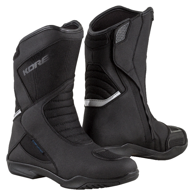 Boty na motorku Kore Touring Mid 2.0 Flex Mesh černé