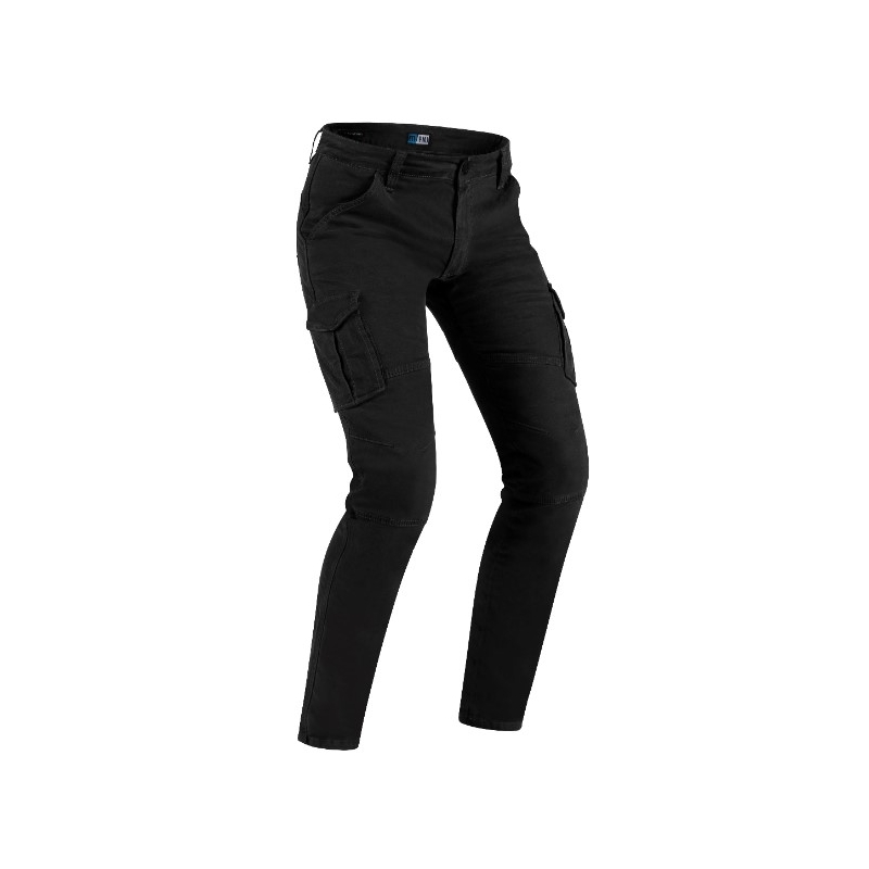Jeansy na motorku PMJ Santiago černé výprodej