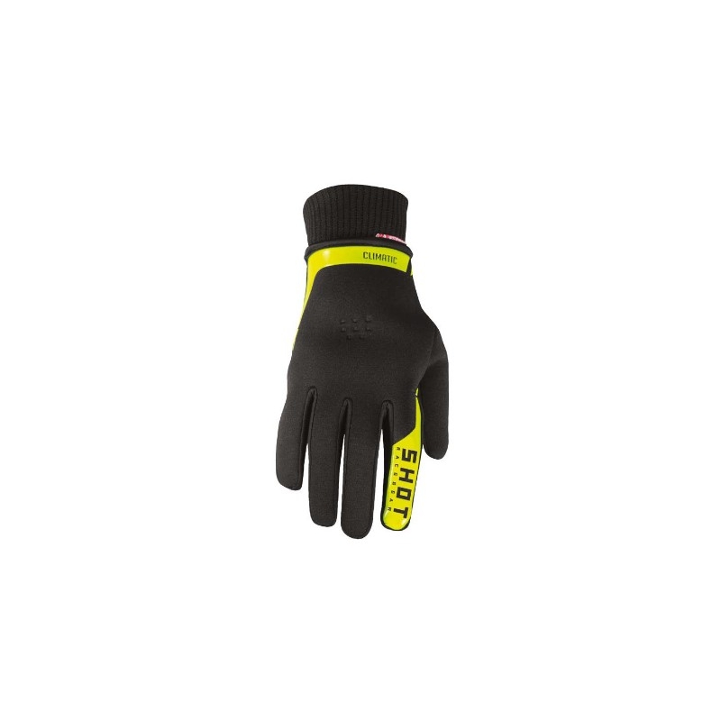 Motokrosové rukavice Shot Climatic 2.0. černo-fluo žluté výprodej