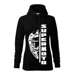 Dámská mikina SUPERMOTO černá výprodej