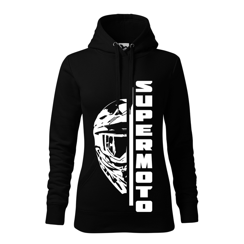 Dámská mikina SUPERMOTO černá výprodej
