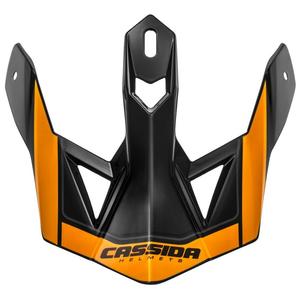 Kšilt pro přilbu Cassida Cross Pro II oranžovo-černo-šedý