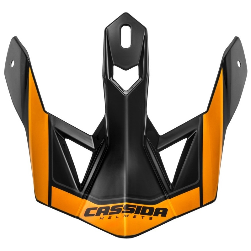 Kšilt pro přilbu Cassida Cross Pro II oranžovo-černo-šedý