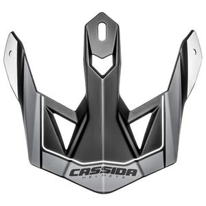 Kšilt pro přilbu Cassida Cross Pro II černo-šedo-bílý