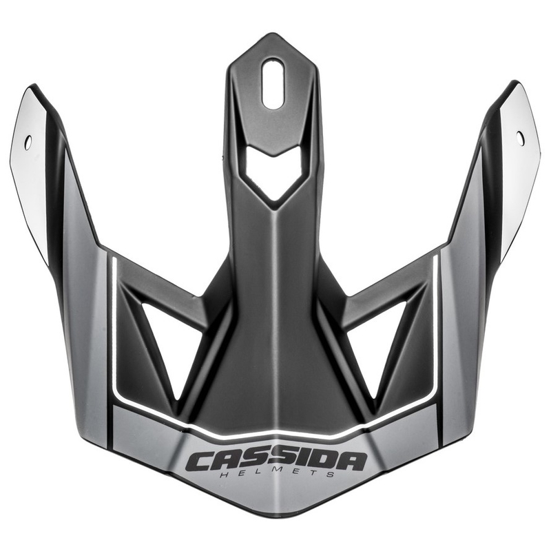 Kšilt pro přilbu Cassida Cross Pro II černo-šedo-bílý