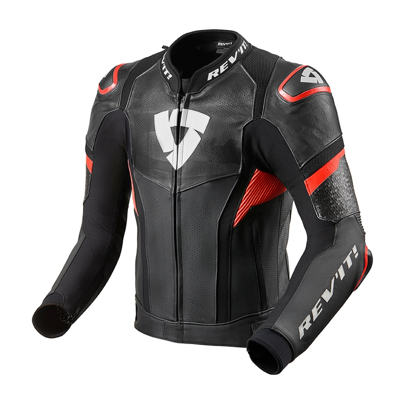 Bunda na motorku Revit Hyperspeed Pro černo-neonově červená výprodej
