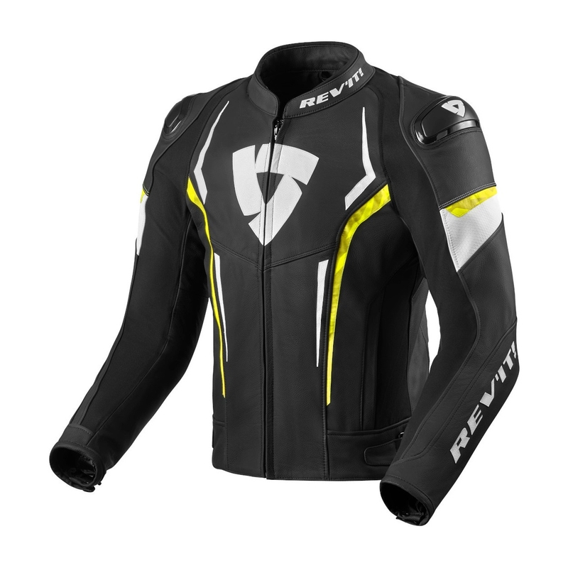Bunda na motorku Revit Glide černo-neonově žlutá výprodej