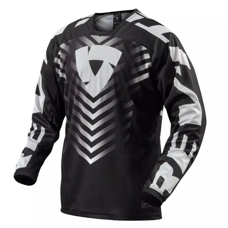 Motokrosový dres Revit Rough černo-bílý