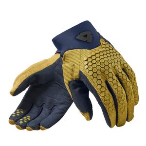 Rukavice na motorku Revit Massif okrově žluté