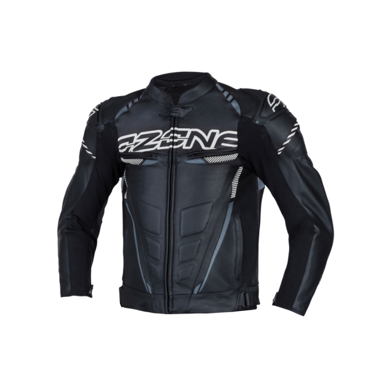 Bunda na motorku Ozone RS600 černo-bílá výprodej