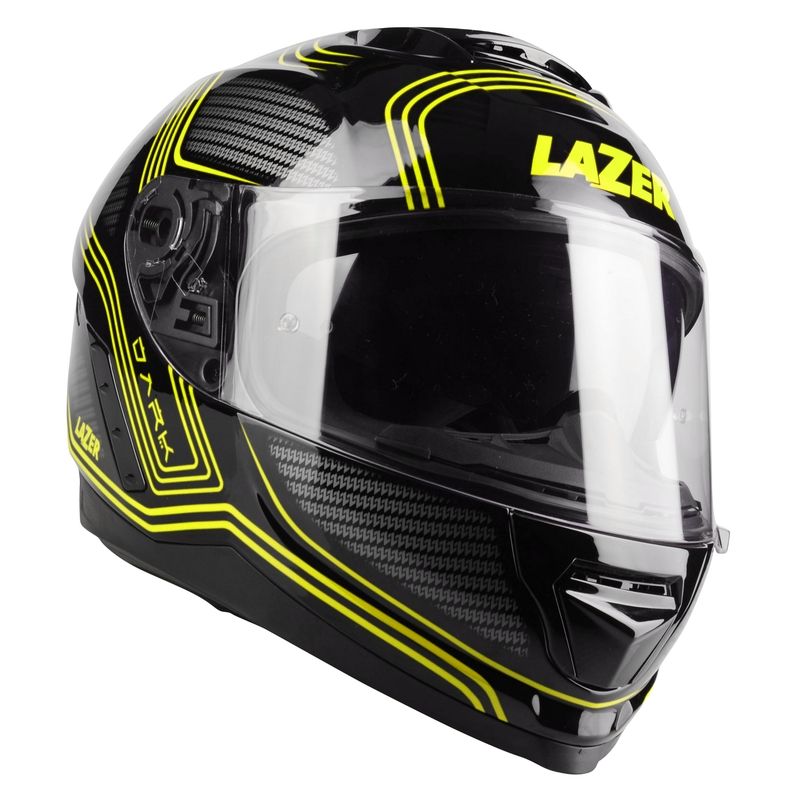Integrální přilba na motorku Lazer Rafale EVO Darkside černo-šedo-fluo žlutá výprodej