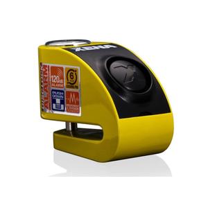 Zámek na kotoučovou brzdu XENA XZZ6L žlutý