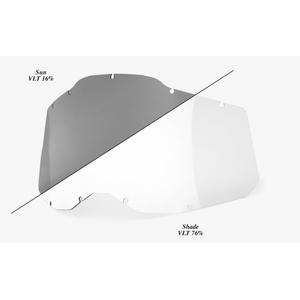 Plexi 100% Racecraft 2/Accuri 2/Strata 2 samozabarvovací (Anti-fog)