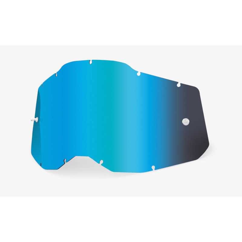 Dětské plexi 100% Accuri 2/Strata 2 modré zrcadlové (Anti-fog)