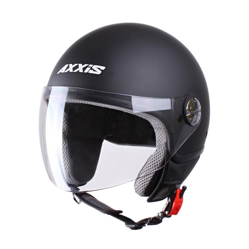 Moto přilba otevřená Axxis Zyclo černá matná výprodej