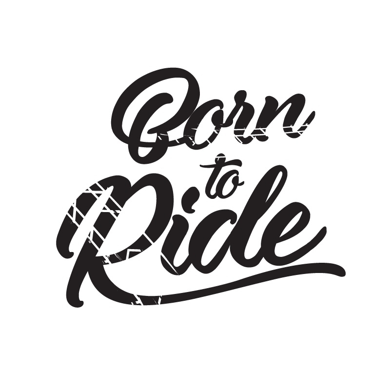Nálepka Born to Ride