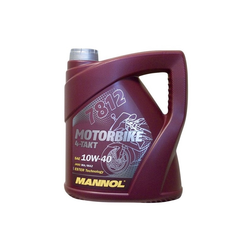 Motocyklový olej Mannol 10W-40 4T MA2 4L