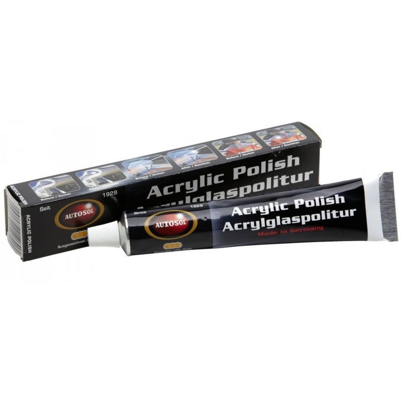 Pasta na odstranění škrábanců z plexi Autosol Acrylic Polish 75 ml