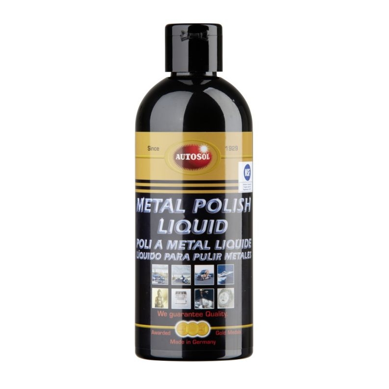 Čistící a leštící emulze na kovy Autosol Metal Polish Liquid 250 ml