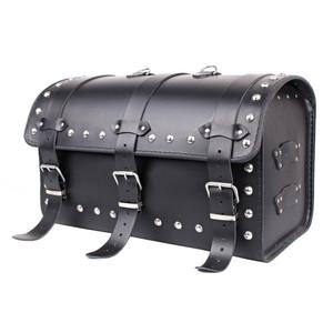 Kožený moto kufr na Chopper RSA-3B