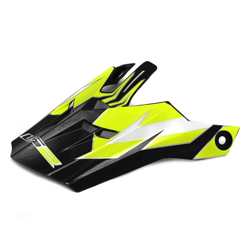 Kšilt pro přilbu LS2 PEAK MX456 Factory bílo-černo-žlutý