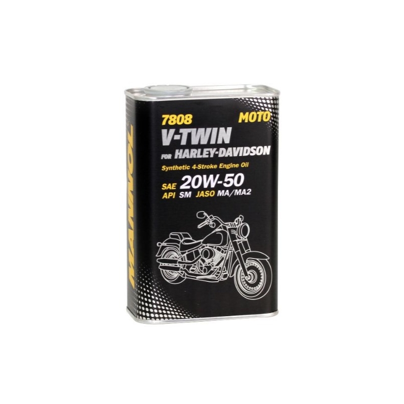 Motocyklový olej Mannol 20W-50 V-TWIN FOR HARLEY-DAVIDSON