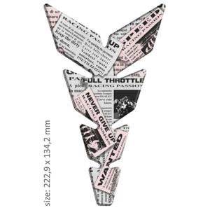 Polep palivové nádrže Print - Anniversary paper výprodej