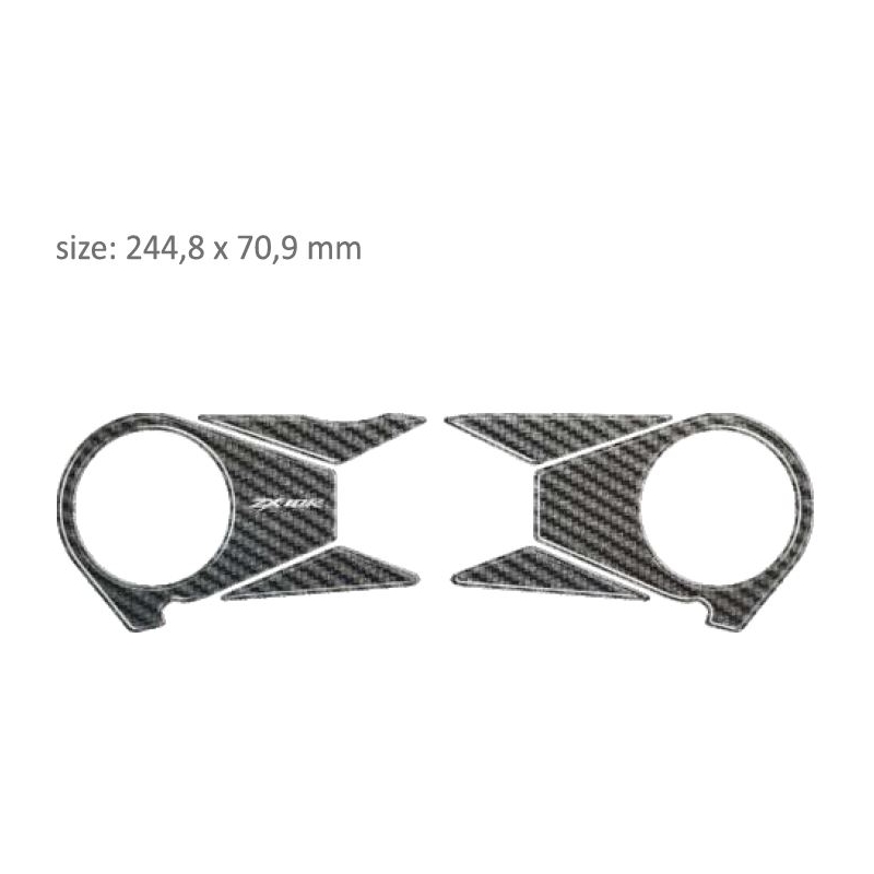 Carbonový polep brýlí Print - Kawasaki ZX 10R (06-10) výprodej