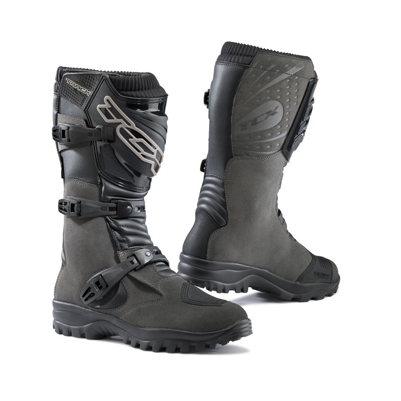 Boty na moto TCX TRACK EVO WaterProof šedé výprodej