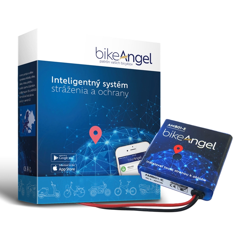 Systém pro monitorování a hlídání motorky bikeAngel 1