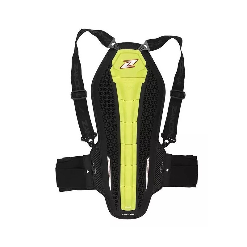 Páteřový chránič Zandona Hybrid Back Pro X6 fluo žlutý 158-167 cm