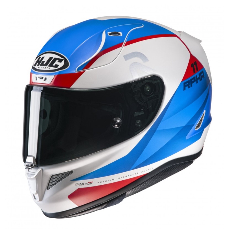 Integrální přilba na motorku HJC RPHA 11 Texen MC21SF modro-červeno-bílá výprodej