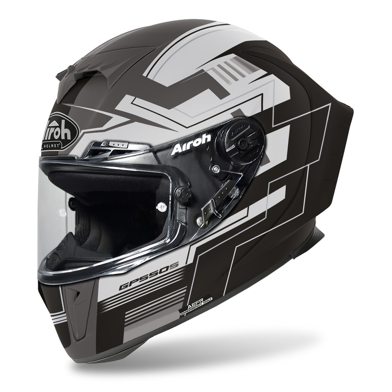 Integrální přilba na motorku Airoh GP550 S Challenge 2022 černá matná výprodej