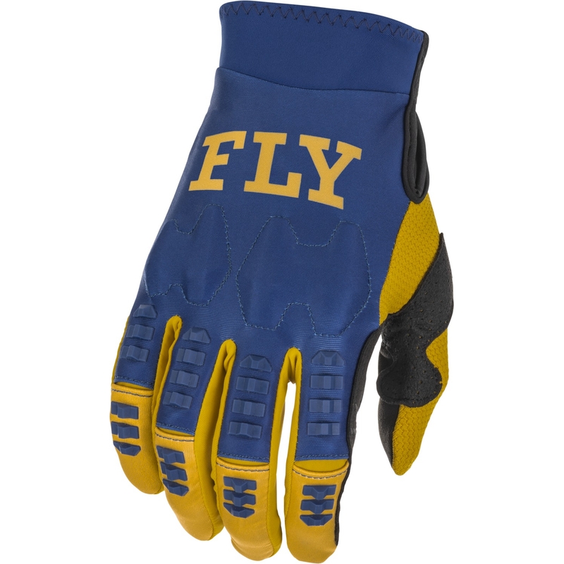 Motokrosové rukavice FLY Racing Evolution DST 2022 černo-modro-zlaté