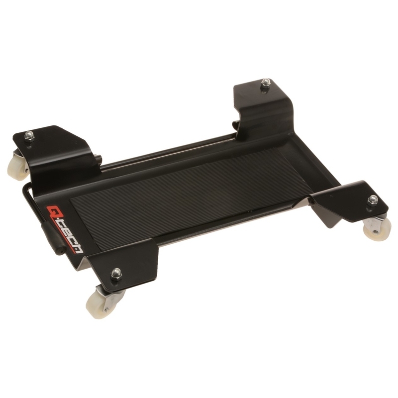 Pojízdná podložka pod hlavní stojan Q-Tech černá