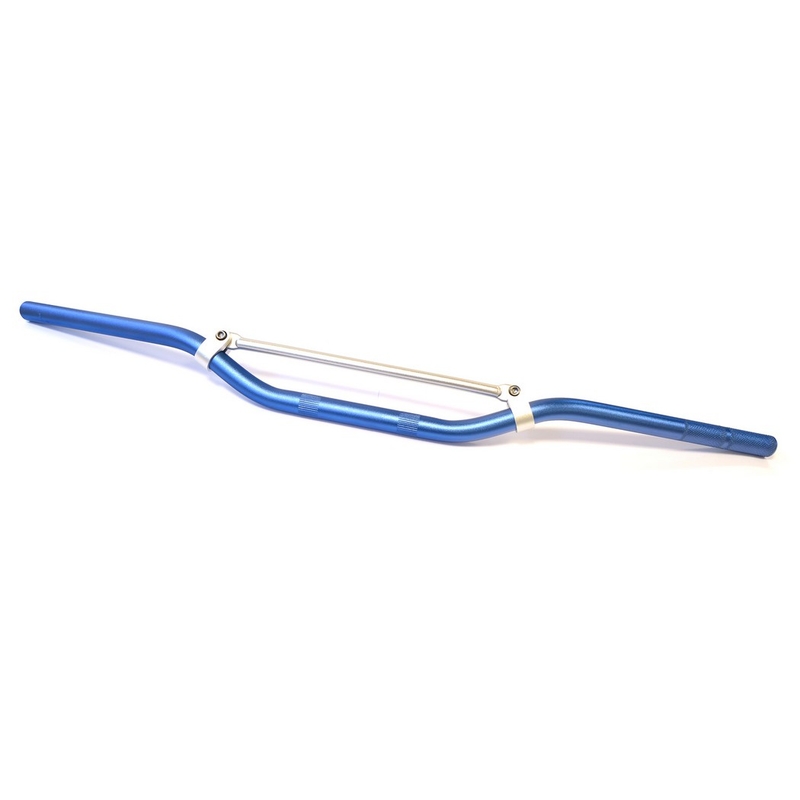 Moto řídítka Cross/enduro s hrazdou modré