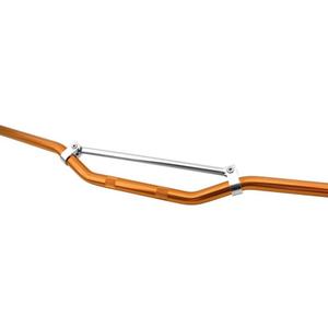 Moto řídítka Cross/enduro s hrazdou oranžové