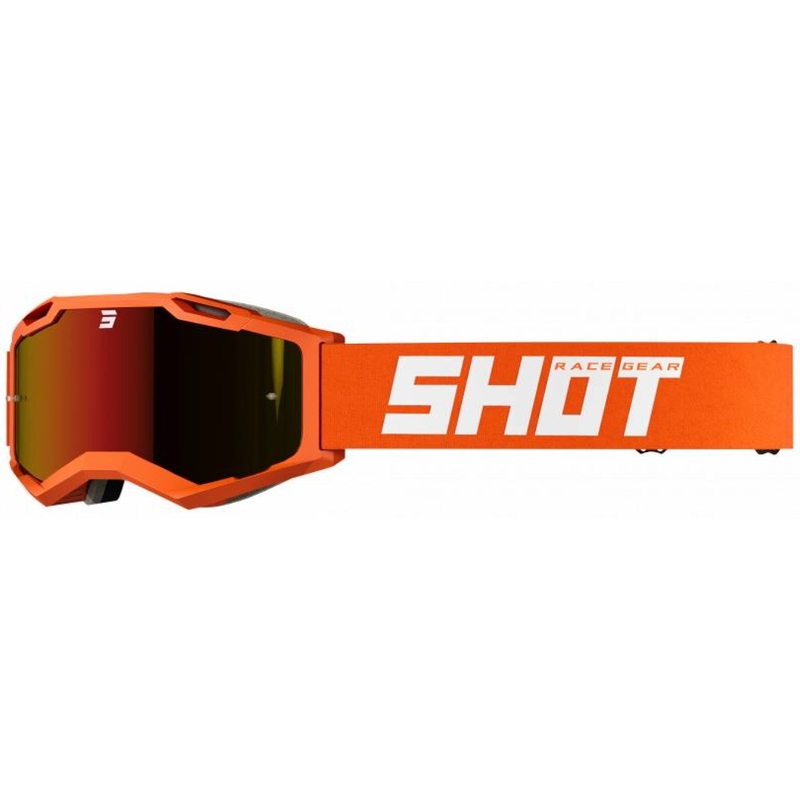 Motokrosové brýle Shot Iris 2.0 Solid oranžové