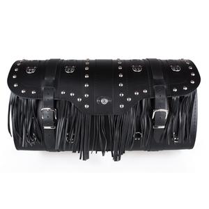 Kožený moto kufr na motorku Chopper RSA-16C se zámkem