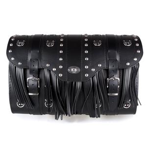 Kožený moto kufr na motorku Chopper RSA-15C se zámkem